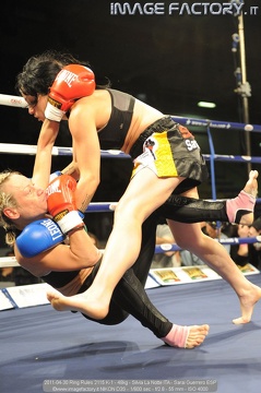 2011-04-30 Ring Rules 2115 K-1 - 48kg - Silvia La Notte ITA - Sarai Guerrero ESP